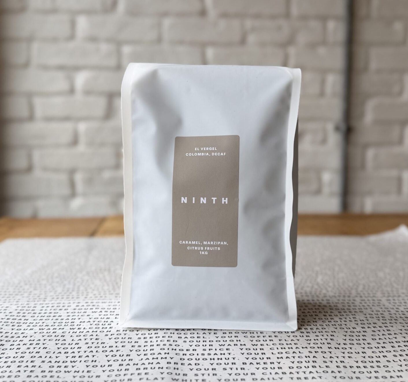 Ninth Coffee Roasters - EL VERGEL, COLOMBIA (DECAF) 1 kg image 0