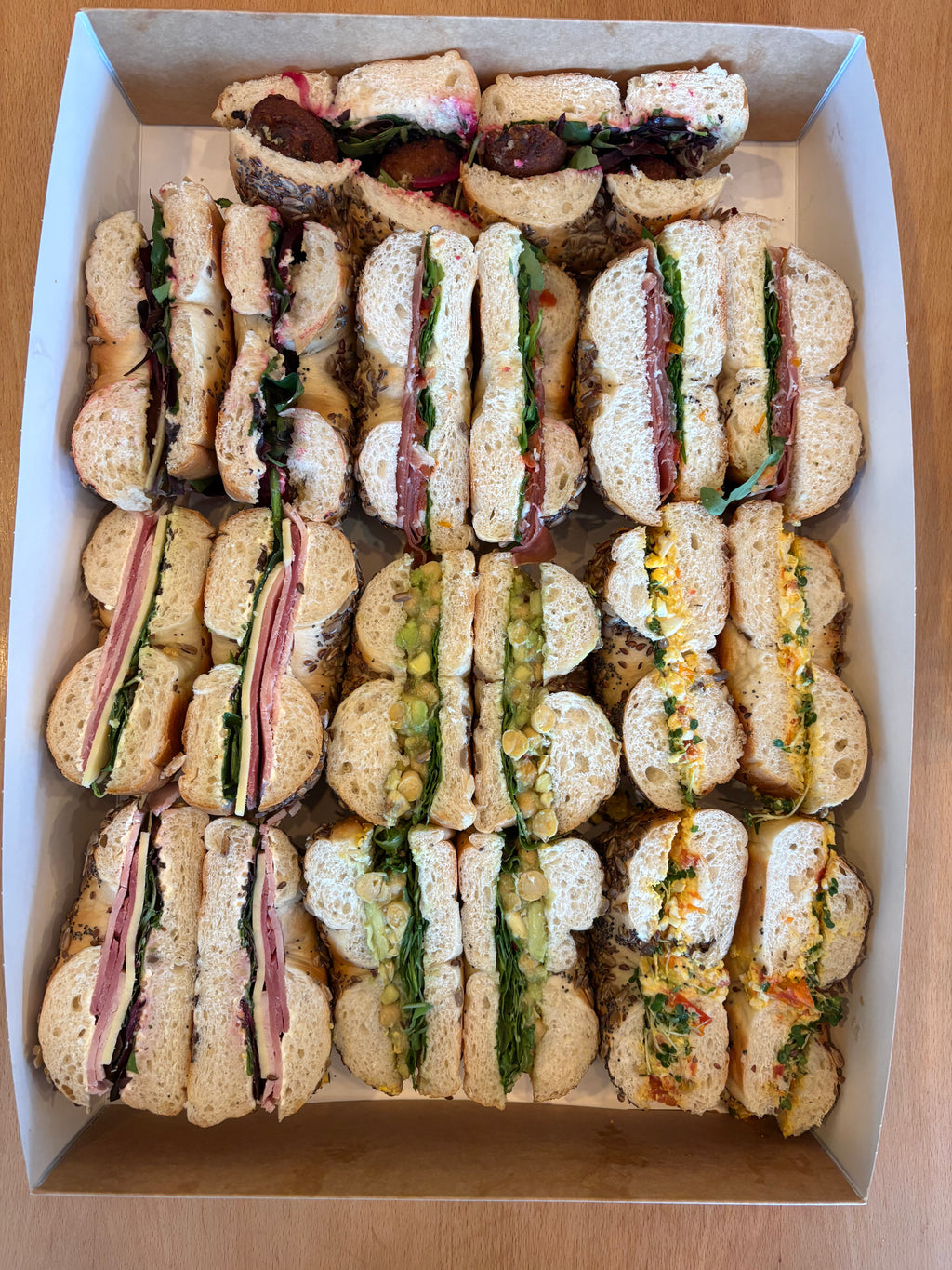 Stir Bagel Platter [Box of 12]