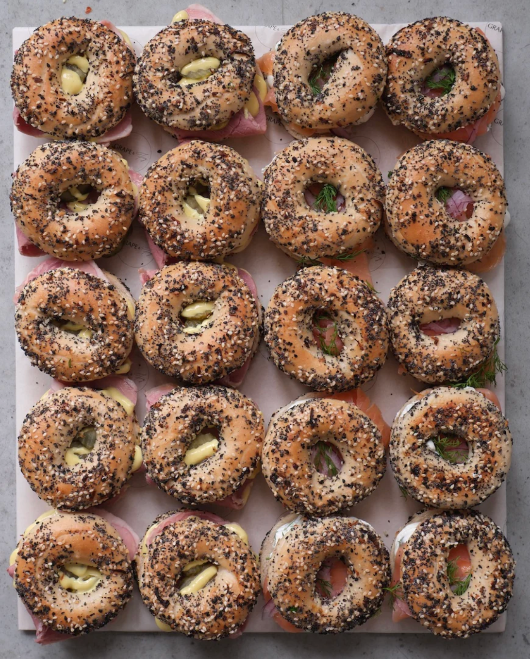 Mini Bagel Platter