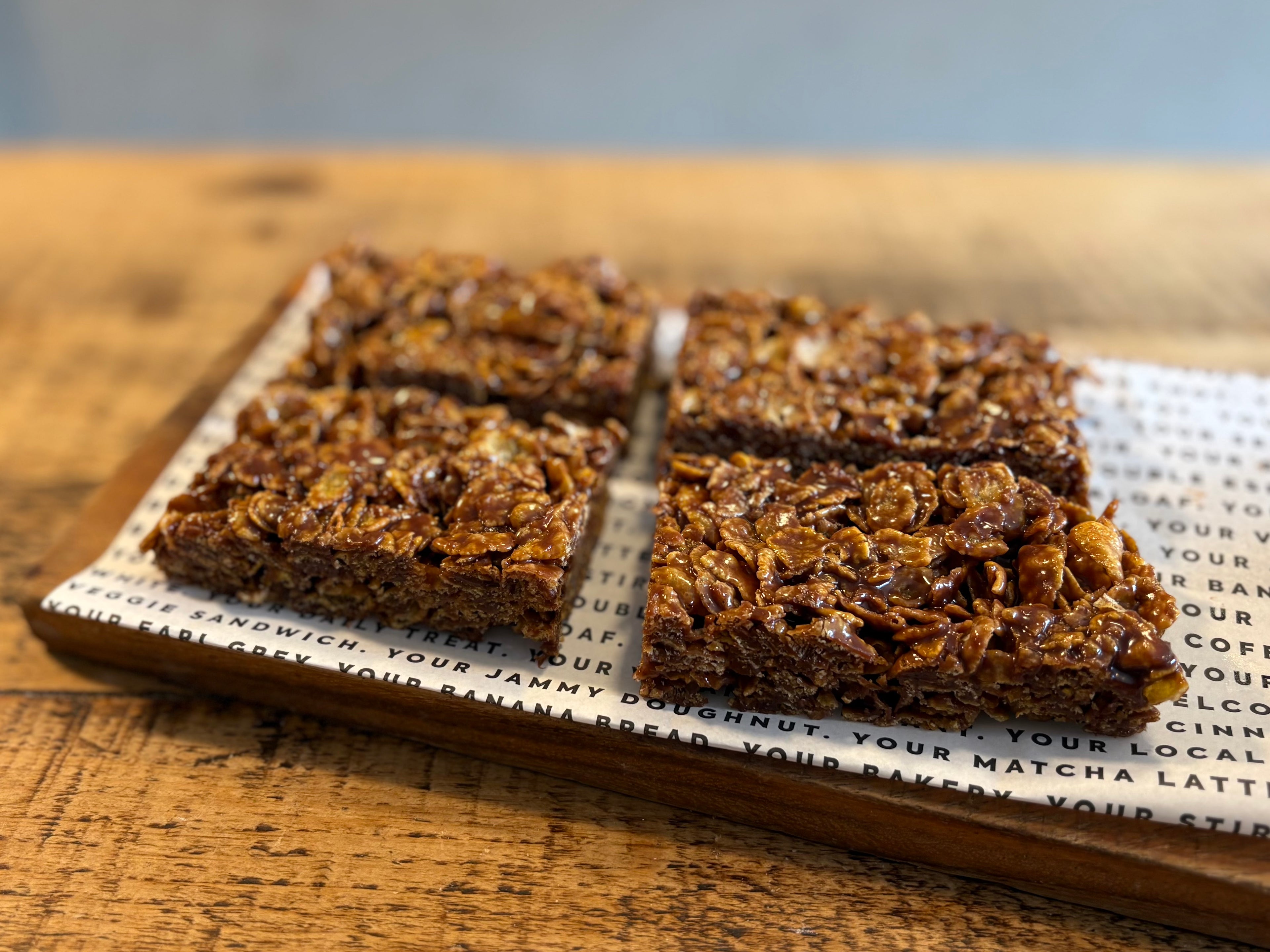 GF Salted Caramel Cornflake Cake